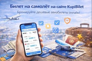 Билет на самолёт на сайте KupiBilet: как устроен онлайн-поиск, покупка и сопровождение авиапутешествий