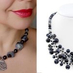 Бусы из агата