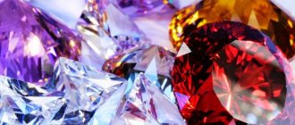 Precious stones: properties, methods of extraction and processing