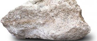 Limestone rock