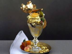 Golden Opulence Sundae