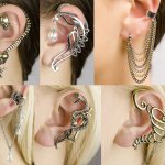 Кафф на ухе