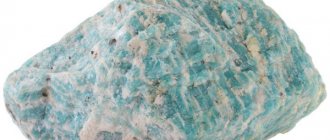 Amazonite stone
