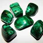 Malachite stone