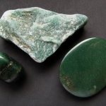 Green aventurine stone