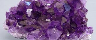 Alexandrite stone crystals
