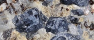 Sapphirine deposits