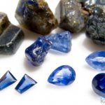 Treated and untreated stones