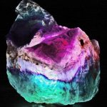 Радужный флюорит