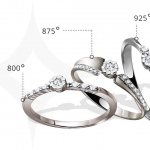 Серебряные изделия с разными пробами