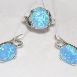 decoration with opal