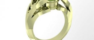 gold ring with stone
